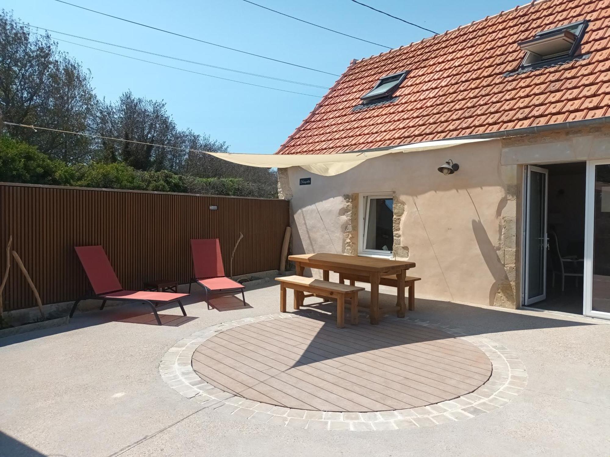 Villa L'Avoynette Saint-Marcouf Esterno foto